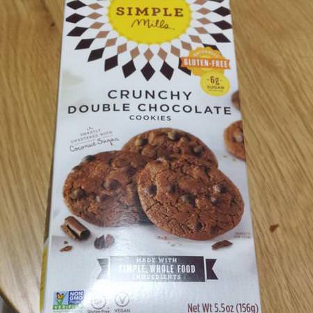 Naturally Gluten-Free, Crunchy Cookies, Double Chocolate