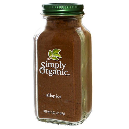Simply Organic, Allspice, 3.07 oz (87 g) Review