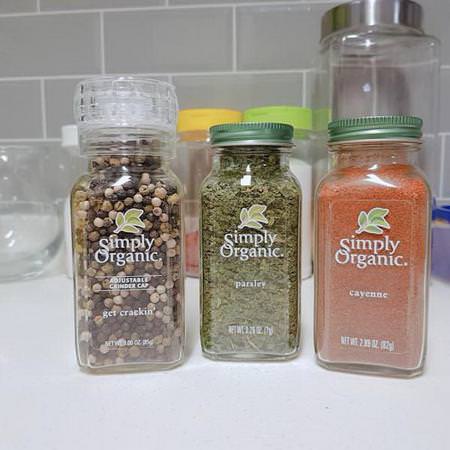 Grocery Herbs Spices Pepper Simply Organic