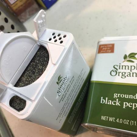 Simply Organic, Ground Black Pepper, 4 oz (113.4 g) Review