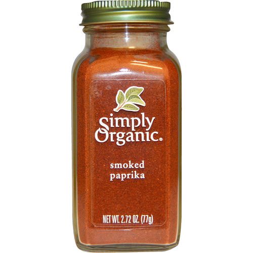 Simply Organic, Organic Smoked Paprika, 2.72 oz (77 g) Review