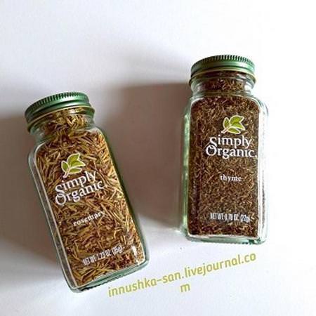 Simply Organic, Rosemary, 1.23 oz (35 g) Review