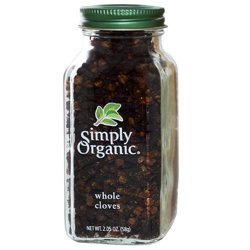 Simply Organic, Whole Cloves, 2.05 oz (58 g) Review