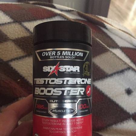 Six Star, Six Star Pro Nutrition, Testosterone Booster, Elite Series, 60 Caplets Review