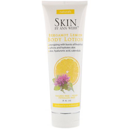 Skin By Ann Webb, Body Lotion, Bergamot Lemon, 8 fl oz Review