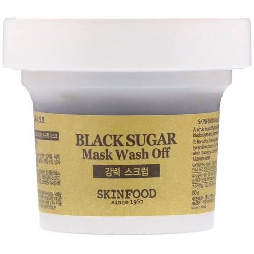 Skinfood, Black Sugar Mask Wash Off, 3.52 oz (100 g) Review
