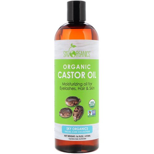 Sky Organics, Organic Castor Oil, 16 fl oz (473 ml) Review