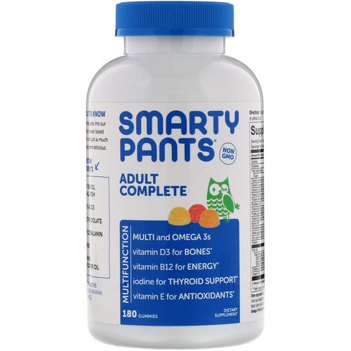 SmartyPants, Adult Complete, 180 Gummies Review