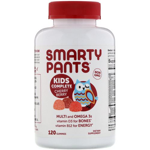 SmartyPants, Kids Complete Multivitamin, Cherry Berry, 120 Gummies Review