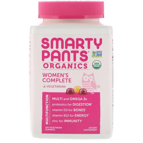 SmartyPants, Organics, Women's Complete, 120 Vegetarian Gummies Review