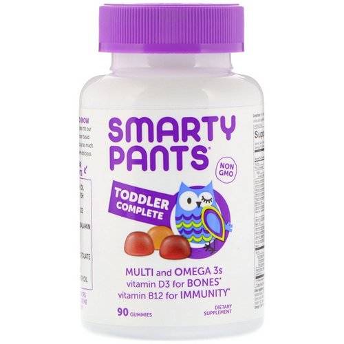 SmartyPants, Toddler Complete, 90 Gummies Review