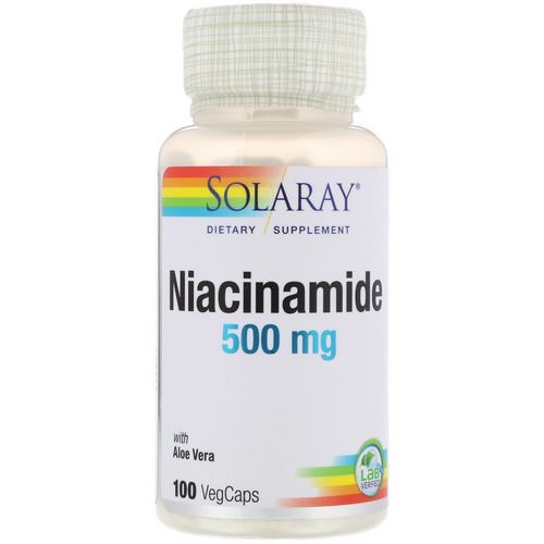 Solaray, Niacinamide, 500 mg, 100 VegCaps Review