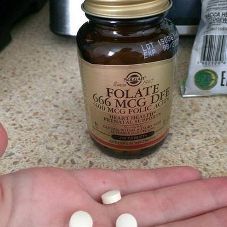 Supplements Vitamins Vitamin B Folic Acid Solgar