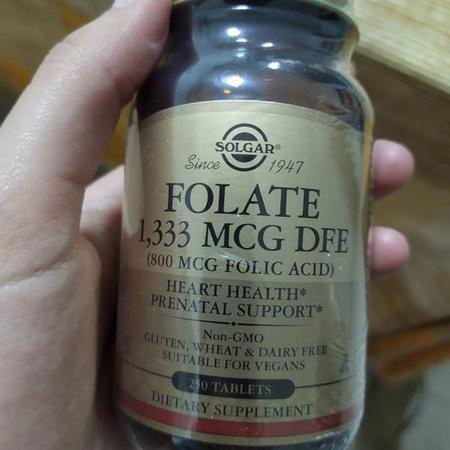 Solgar, Folic Acid