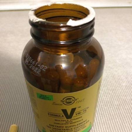 Formula V, VM-75, Multiple Vitamins with Chelated Minerals
