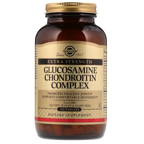 Solgar, Glucosamine Chondroitin Complex, Extra Strength, 150 Tablets Review
