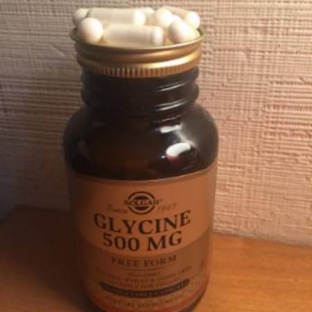 Solgar, Glycine, 500 mg, 100 Vegetable Capsules Review
