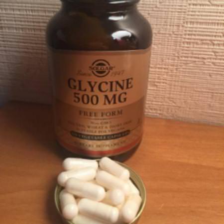 Solgar, Glycine, 500 mg, 100 Vegetable Capsules Review