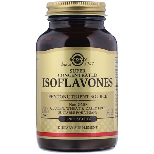 Solgar, Isoflavones, Super Concentrated, 120 Tablets Review