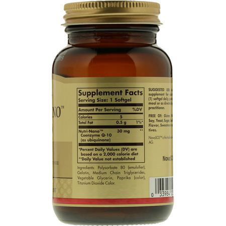 Coenzyme Q10 CoQ10 Formulas, Coenzyme Q10 CoQ10, Antioxidants, Supplements