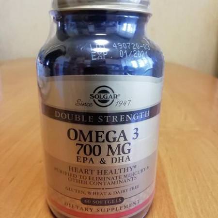 Omega-3, EPA & DHA, Double Strength