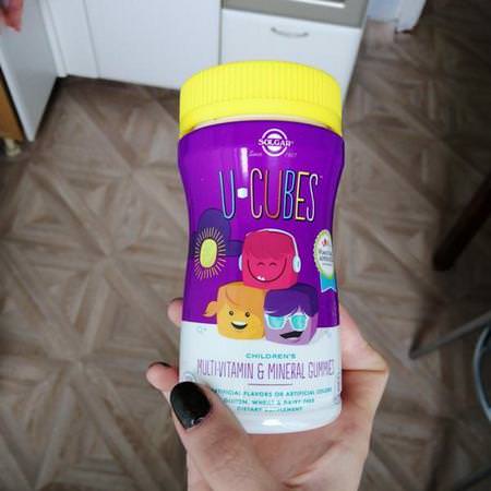 Solgar, U-Cubes, Children's Multi-Vitamin & Mineral Gummies, 120 Gummies Review