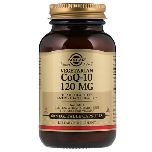 Solgar, Vegetarian CoQ-10, 120 mg, 60 Vegetable Capsules Review