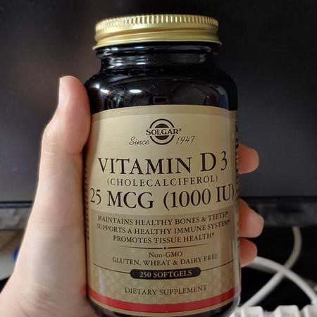 Solgar Supplements Vitamins Vitamin D