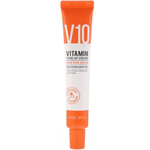 Some By Mi, V10 Vitamin Tone-Up Cream, Brightening & Moisture, 50 ml Review