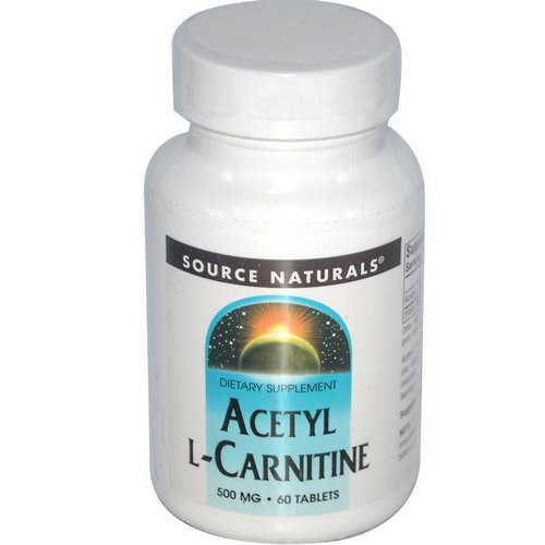 Source Naturals, Acetyl L-Carnitine, 500 mg, 60 Tablets Review