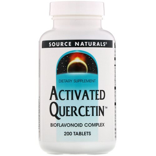Source Naturals, Activated Quercetin, 200 Tablets Review
