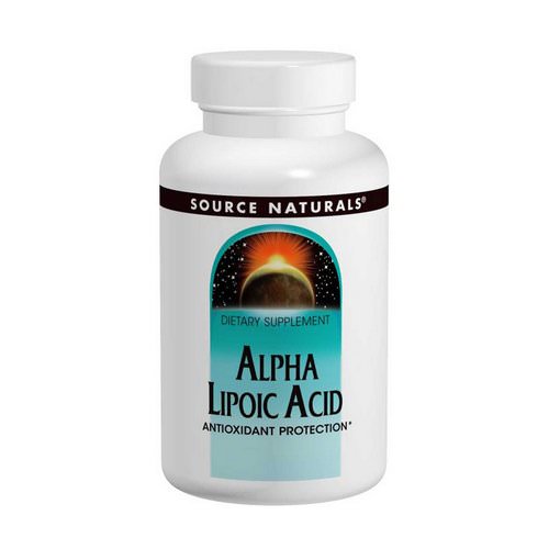 Source Naturals, Alpha Lipoic Acid, 50 mg, 100 Tablets Review