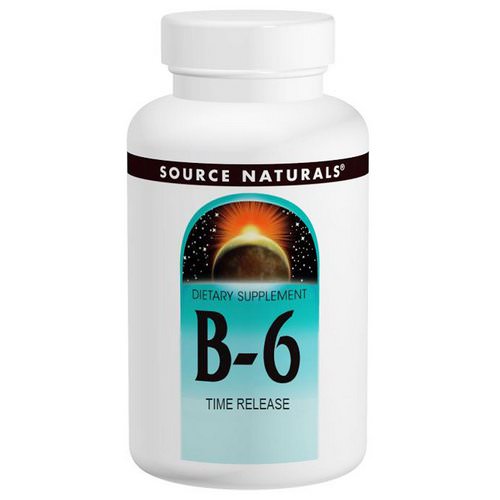 Source Naturals, B-6, 500 mg, 100 Tablets Review