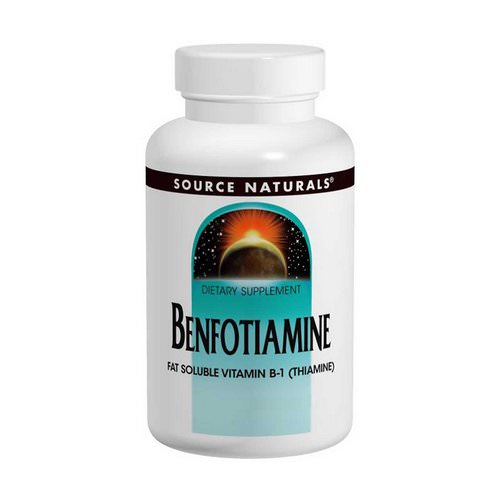 Source Naturals, Benfotiamine, 150 mg, 60 Tablets Review