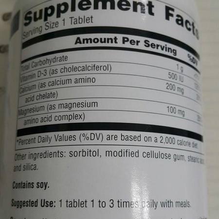 Source Naturals, Calcium & Magnesium, 300 mg, 250 Tablets Review