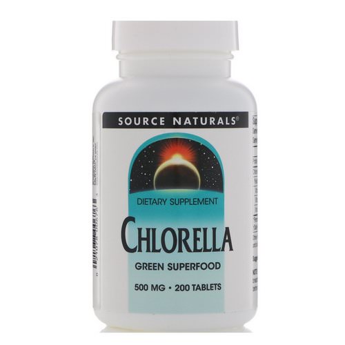 Source Naturals, Chlorella, 500 mg, 200 Tablets Review