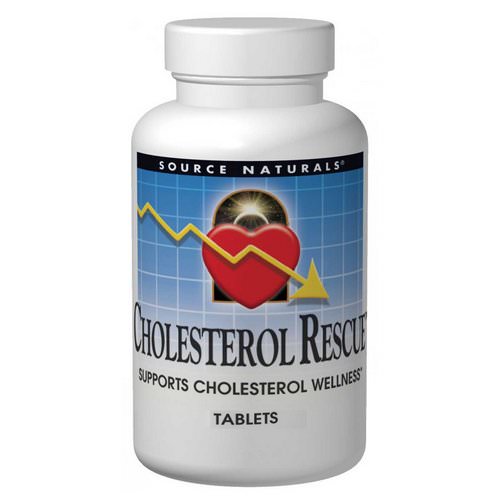 Source Naturals, Cholesterol Rescue, 60 Tablets Review