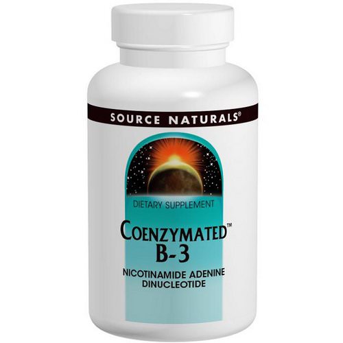 Source Naturals, Coenzymated B-3, Sublingual, 25 mg, 60 Tablets Review