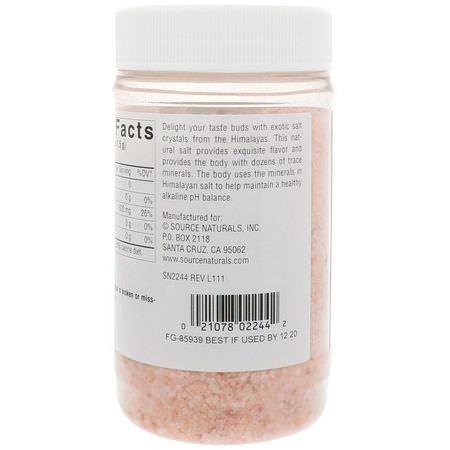 Source Naturals, Himalayan Pink Salt