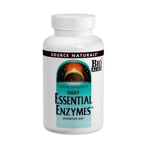 Source Naturals, Daily Essential Enzymes, 500 mg, 240 Capsules Review
