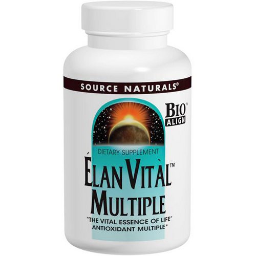 Source Naturals, Elan Vital Multiple, 90 Tablets Review