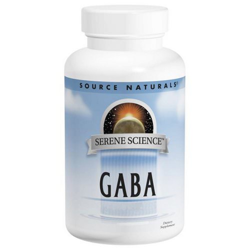 Source Naturals, GABA, 750 mg, 180 Capsules Review