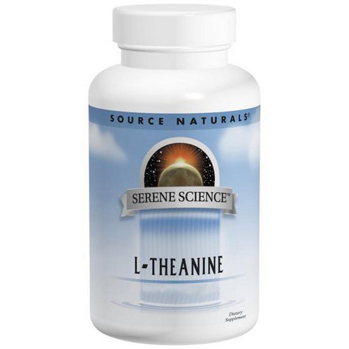Source Naturals, L-Theanine, 200 mg, 60 Tablets Review