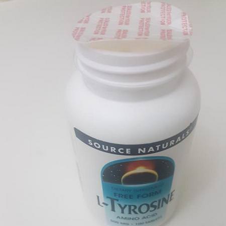 Supplements Amino Acids L-Tyrosine Source Naturals