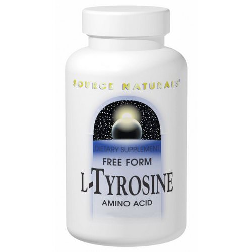 Source Naturals, L-Tyrosine, Free-Form Powder, 3.53 oz (100 g) Review