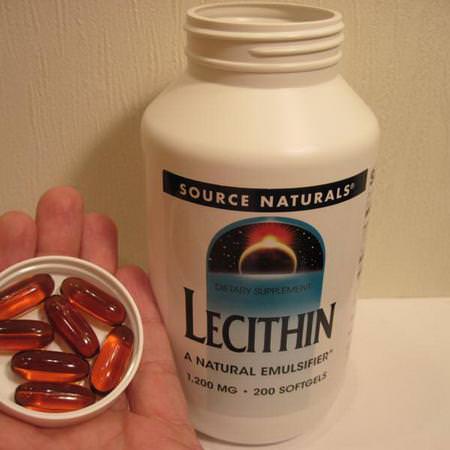 Source Naturals Supplements Healthy Lifestyles Lecithin