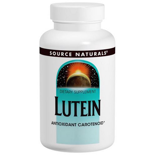 Source Naturals, Lutein, 6 mg, 90 Capsules Review