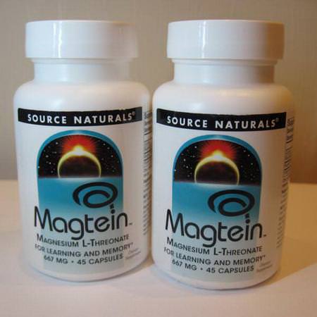 Source Naturals, Magnesium Formulas