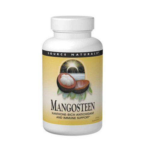 Source Naturals, Mangosteen, 187.5 mg, 60 Tablets Review
