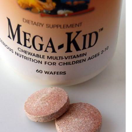 Mega-Kid, Chewable Multi-Vitamin, Natural Berry Flavors